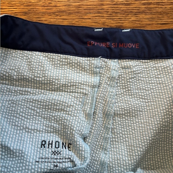 RHONE Light Blue Men's Hybrid Shorts - Picture 7 of 7